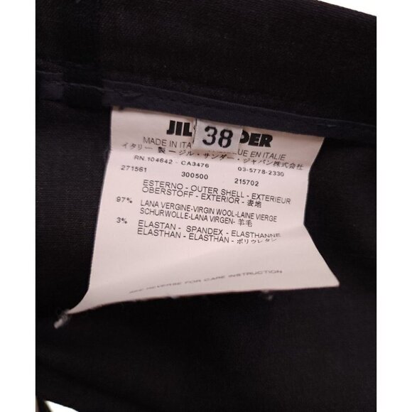 Jil Sander Women Size 38 US Large Trouser Dress Pant In Gray - Picture 8 of 8